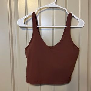 Lululemon align tank size 8 ancient copper